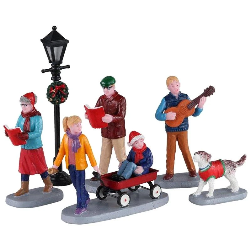 Lemax Merry Songs (Set Of 6) - Figurine Set