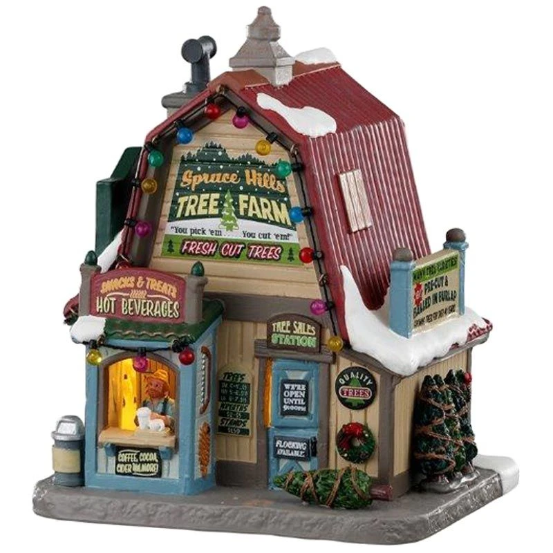 Lemax Spruce Hills Tree Farm - Lighted Building
