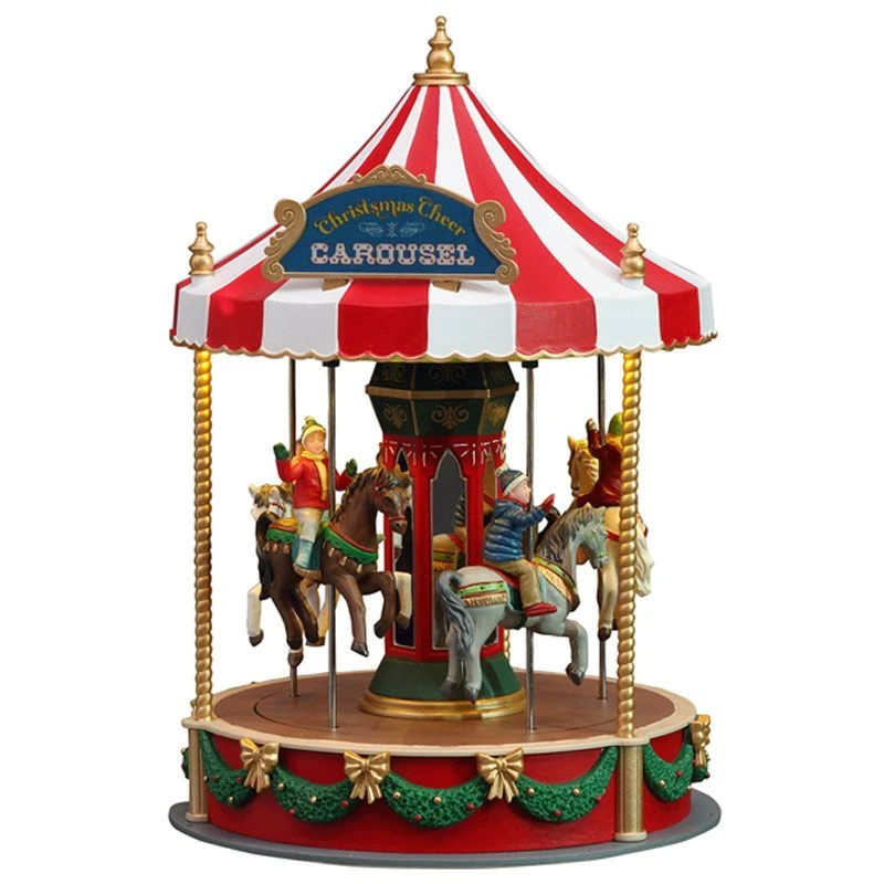Lemax Christmas Cheer Carousel - Musical Display