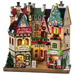 Lemax Tis The Season Shops - Lighted Facade