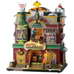 Lemax Christmas Cheer Bottling Company - Musical Display