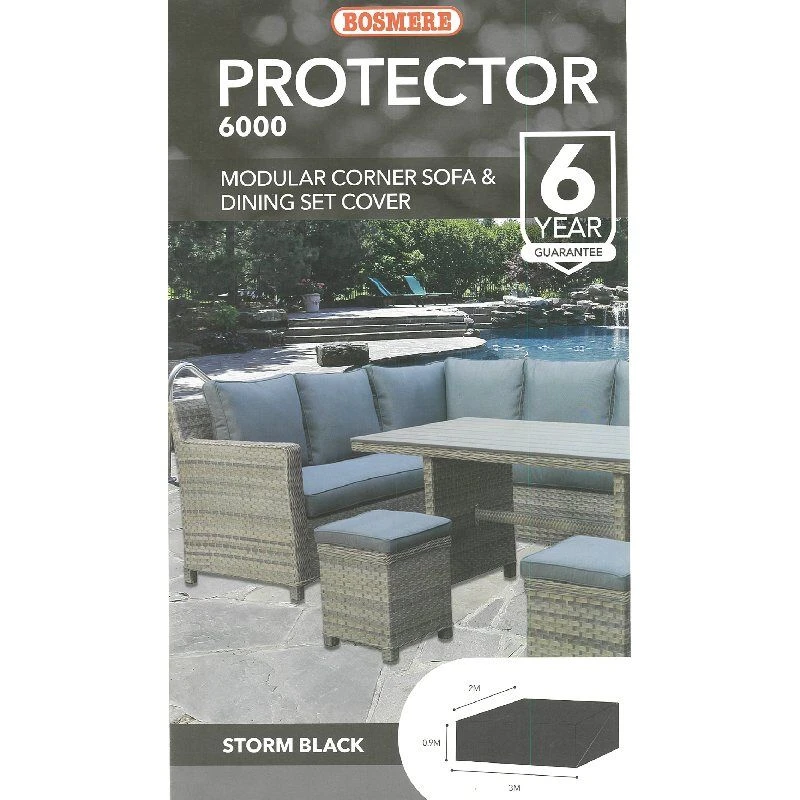 Bosmere Protector 6000 - Modular Corner Sofa Dining Set Outdoor Furniture Cover - Image 3