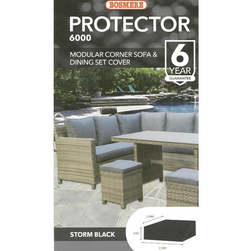 Bosmere Protector 6000 - Modular Corner Sofa Dining Set Outdoor Furniture Cover - Image 2