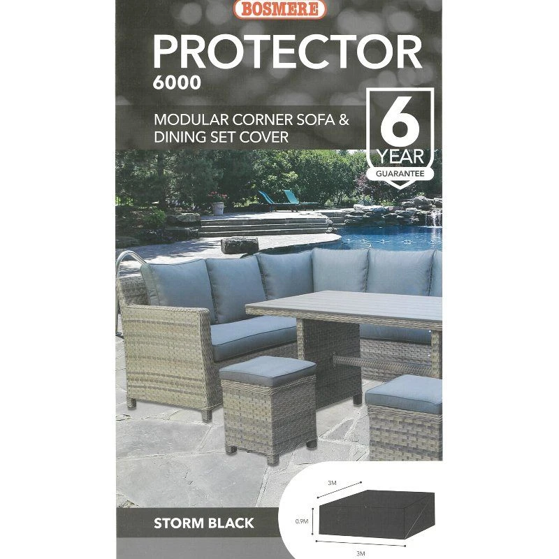 Bosmere Protector 6000 - Modular Corner Sofa Dining Set Outdoor Furniture Cover - Image 4