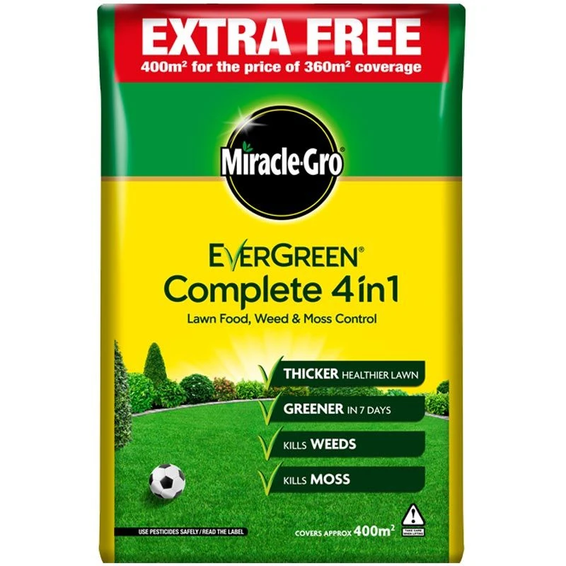 Miracle Gro EverGreen Complete 4 In 1 Lawn Food, Weed & Moss Control - Image 3