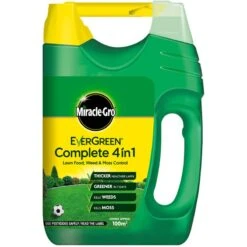 Miracle Gro EverGreen Complete 4 In 1 Lawn Food, Weed & Moss Control