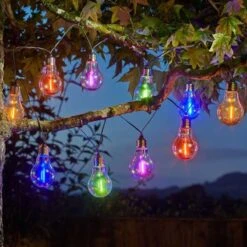 Smart Solar - Solar Powered Eureka Neonesque Light Bulb String