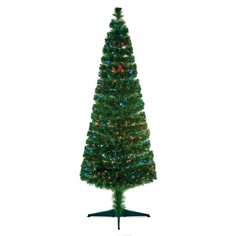 Slim Crystal Tipped Fibre Optic Christmas Tree - Image 3
