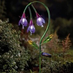 Smart Solar - Solar Powered Fuchsia Stake Light
