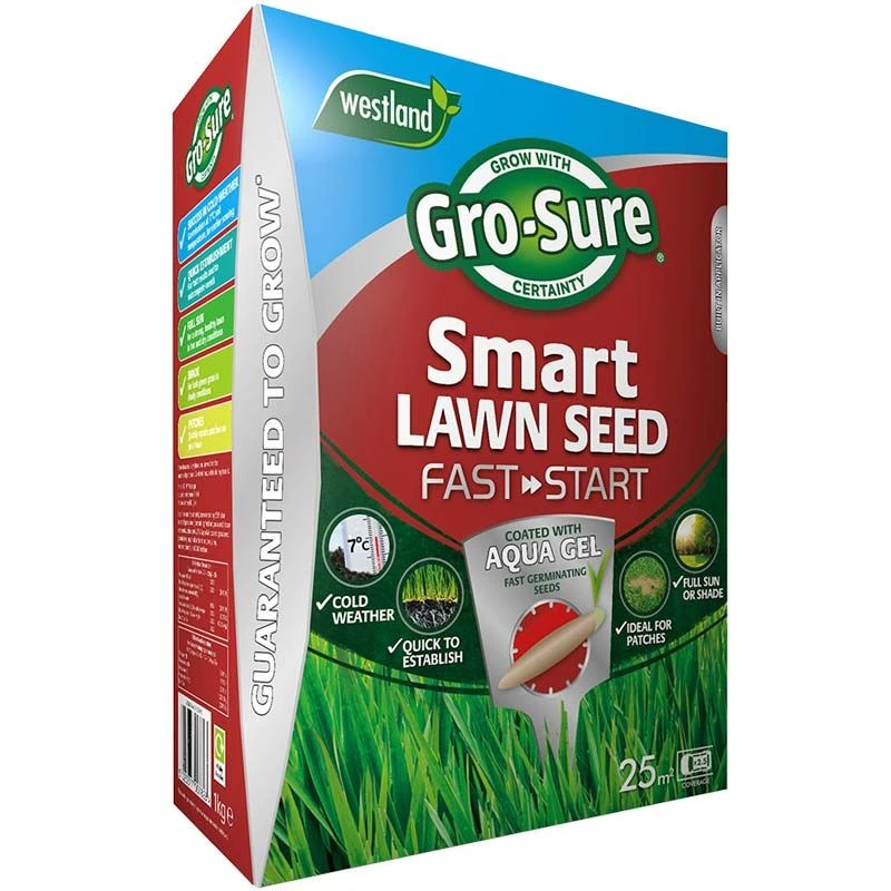 Westland Gro-Sure Smart Lawn Seed Fast Start 1kg