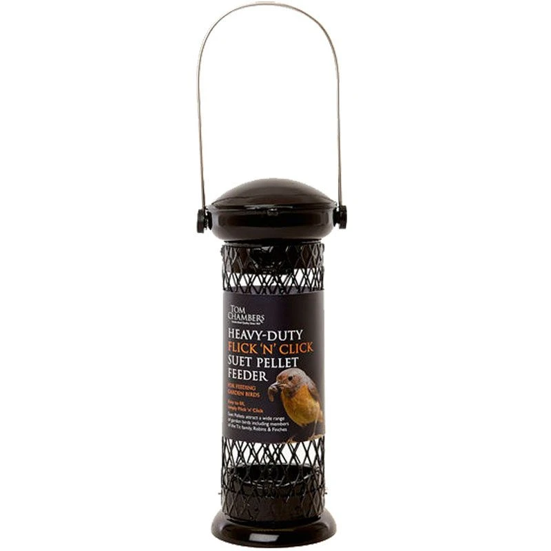 Tom Chambers - Heavy Duty Flick 'N' Click Suet Pellet Feeder