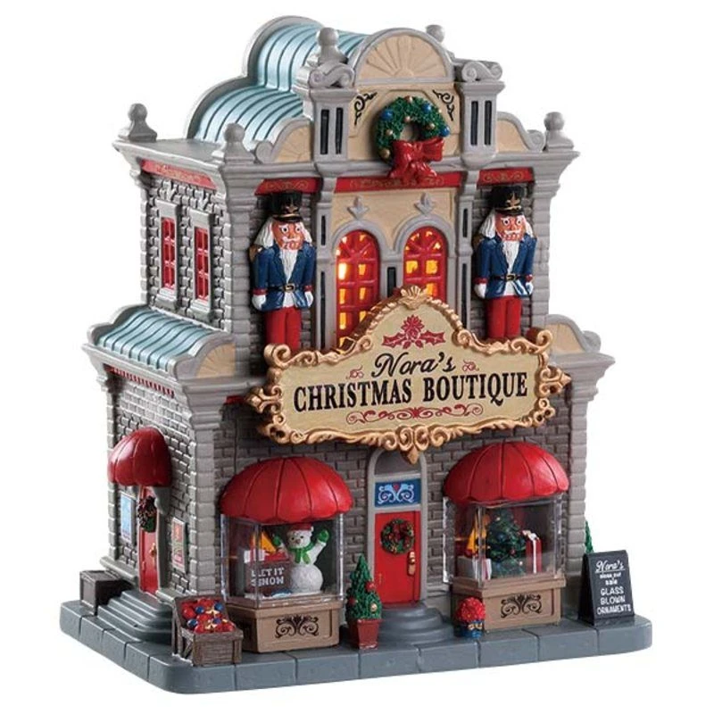 Lemax Nora's Christmas Boutique - Lighted Building
