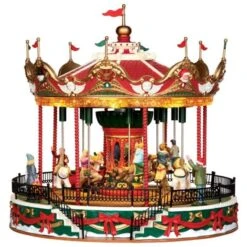 Lemax Santa Carousel - Carnival Ride