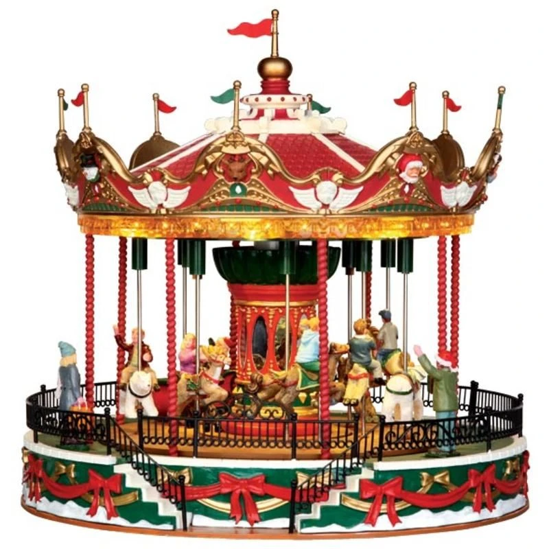 Lemax Santa Carousel - Carnival Ride