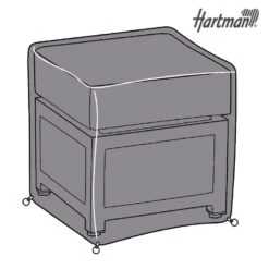 Hartman Nouveau Square Stool Protective Outdoor Furniture Cover