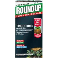 Roundup Tree Stump Weed Killer Concentrated 250 Ml