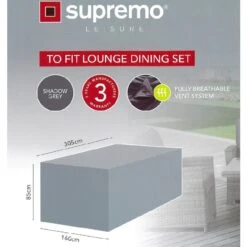 Supremo Lounge Dining Set All Weather Outdoor Furniture Cover