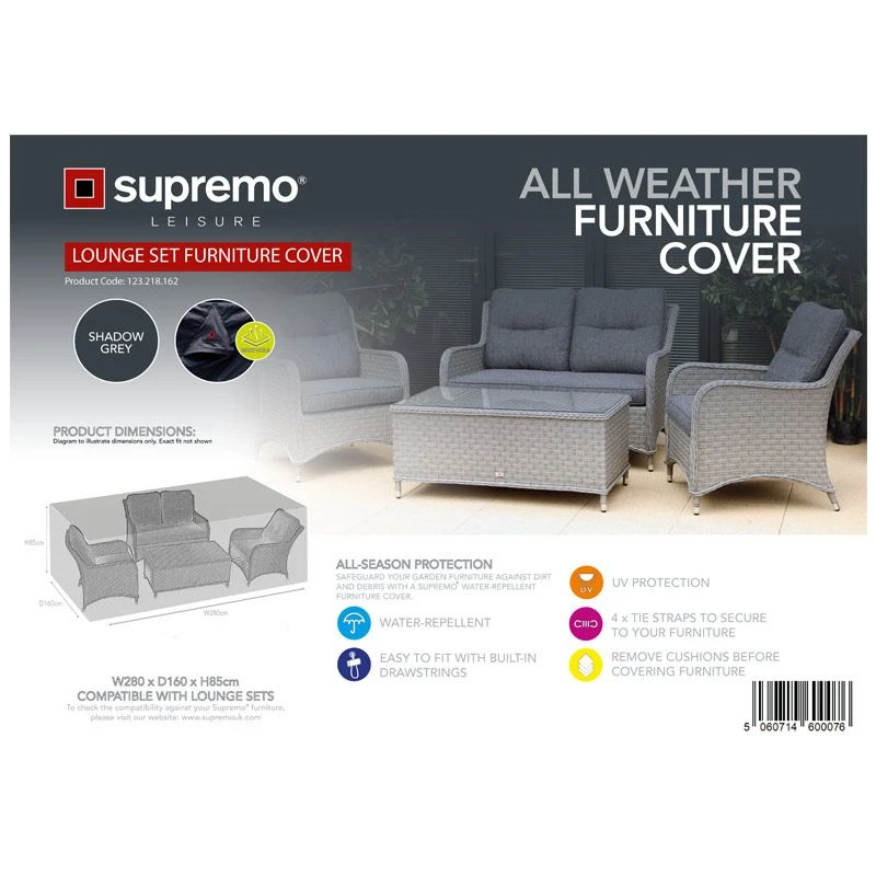 Supremo Lounge Set All Weather Outdoor Furniture Cover - Image 3