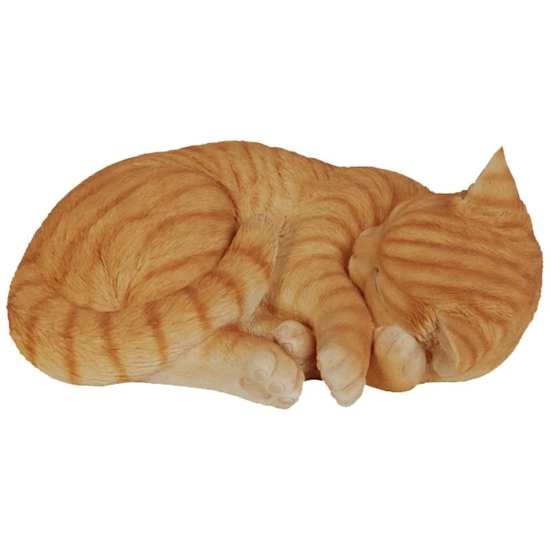 Vivid Arts Real Life Cats - Sleeping Cat Garden Ornament - Image 2