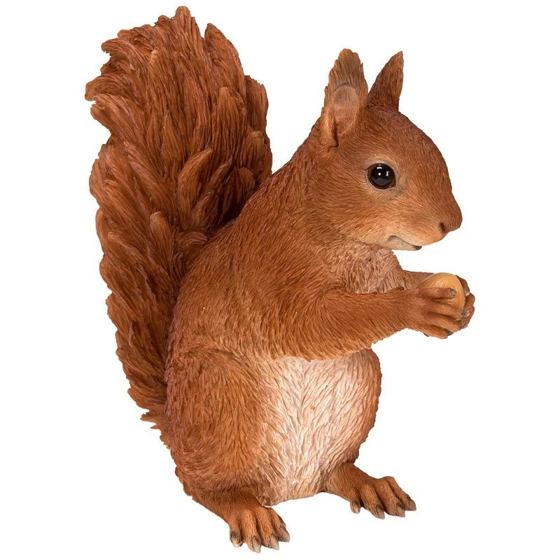 Vivid Arts Real Life Woodland - Red Squirrel Garden Ornament - Image 3