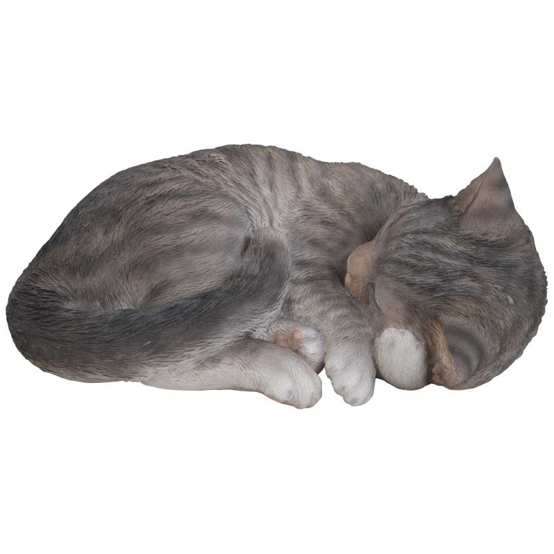 Vivid Arts Real Life Cats - Sleeping Cat Garden Ornament - Image 4